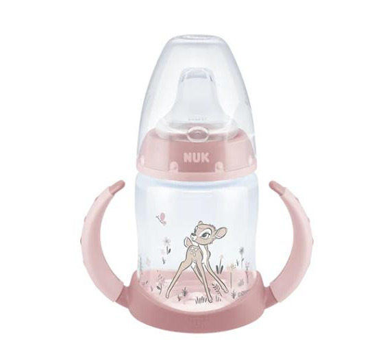 nuk-first-choice-disney-baby-Εκπαιδευτικό-Μπιμπερό-με-Λαβές-bambi-6-18m-Ροζ-150ml1.jpg NUK First Choice Disney Baby Εκπαιδευτικό Μπιμπερό με Λαβές Bambi 6-18m Ροζ 150ml - Image 1