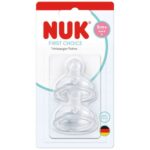 NUK First Choice+ Θηλές Σιλικόνης No Colic 6m+ 2τεμ