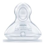 Nuk First Choice+ Medium Flow Silicone Nipple for 0+ months (2pcs) - Image 2
