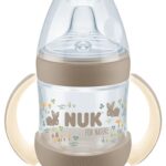 NUK for Nature Μπιμπερό εκπαίδευσης, με Δείκτη Ελέγχου Θερμοκρασίας για 6m+ 150ml