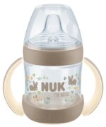 NUK for Nature Μπιμπερό εκπαίδευσης, με Δείκτη Ελέγχου Θερμοκρασίας για 6m+ 150ml