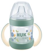 NUK for Nature Μπιμπερό εκπαίδευσης, με Δείκτη Ελέγχου Θερμοκρασίας για 6m+ 150ml