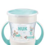 NUK Mini Magic Cup 6m+ με Χείλος & Καπάκι Λευκό,160ml