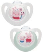 NUK Peppa Pig Star Πιπίλα σιλικόνης 18-36 Μηνών