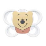 NUK Perfect Match Air Πιπίλα Σιλικόνης για 0-6 μηνών με Θήκη Winnie Λευκό