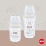 NUK Perfect Match Rainbow Μπιμπερό Πλαστικό με Μαλακή Θηλή Σιλικόνης από 0+ Μηνών 150ml - Image 2