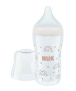 NUK Perfect Match Rainbow Μπιμπερό Πλαστικό με Μαλακή Θηλή Σιλικόνης(Medium) 3+Μηνών 260ml