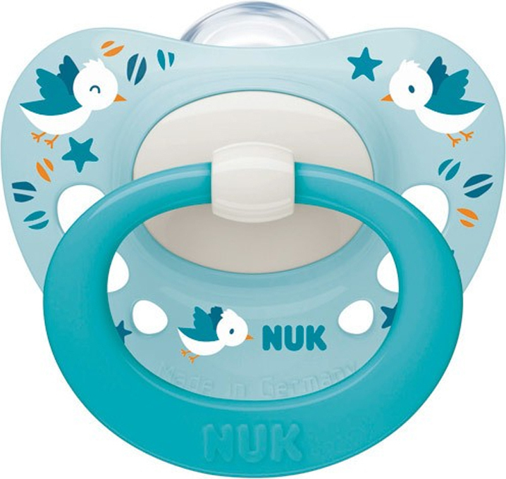 nuk-signature-Ορθοδοντική-Πιπίλα-Σιλικόνης-για-0-6-μηνών1-1.jpg NUK Signature Ορθοδοντική Πιπίλα Σιλικόνης για 0-6 μηνών - Image 1