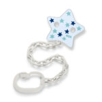 Nuk Pacifier Chain with Plastic Lily Chain Blue