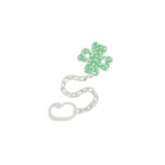 Nuk Pacifier Chain with Plastic Chain Green