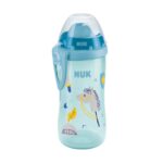 NUK Παιδικό Ποτηράκι Flexi Cup από Πλαστικό Γαλάζιο 300ml για 12m+