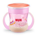 Nuk Baby Cup Mini Magic Plastic Pink 160ml for 6m+