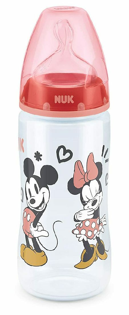 nuk-Πλαστικό-Μπιμπερό-first-choice-plus-mickey-38-minnie-300ml-για-6-18-μηνών-Κόκκινο1.jpg NUK Πλαστικό Μπιμπερό First Choice Plus Mickey & Minnie 300ml για 6-18 μηνών Κόκκινο - Image 1