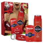 Old Spice Captain Body Cleansing Gift Set for Body Cleansing with Shower Gel
