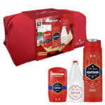 Old Spice Νεσεσέρ Ταξιδιού Για Άνδρες Με Captain Αποσμητικό Στικ, Αφρόλουτρο και Λοσιόν Aftershave