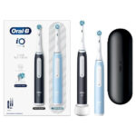 Oral-B iO 3 Duo Ηλεκτρική Οδοντόβουρτσα με Αισθητήρα Πίεσης και Θήκη Ταξιδίου