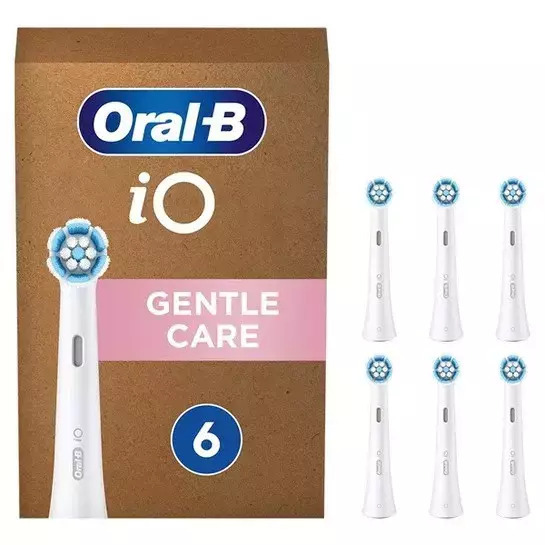 oral-b-io-gentle-care-Ανταλλακτικές-Κεφαλές-Ηλεκτρικής-Οδοντόβουρτσας-6τμχ1.jpg Oral-B iO Gentle Care Ανταλλακτικές Κεφαλές Ηλεκτρικής Οδοντόβουρτσας, 6τμχ - Image 1