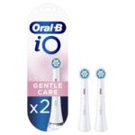 Oral-B iO Gentle Care Ανταλλακτικές Κεφαλές για Ηλεκτρική Οδοντόβουρτσα 2τμχ