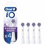 Oral-B iO Radiant White Replacement Electric Toothbrush Heads, 4 pcs