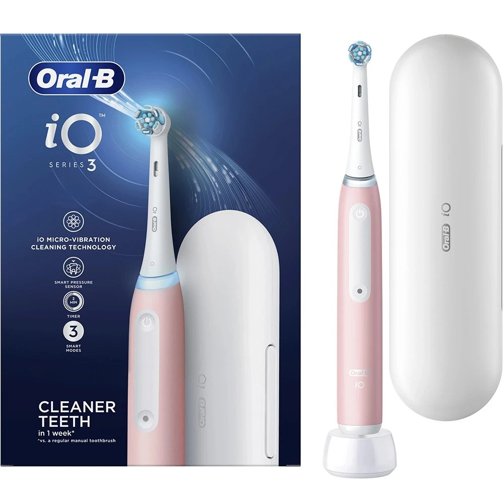 oral-b-io-series-3-magnetic-pink-Ηλεκτρική-Οδοντόβουρτσα-1τεμ1.jpg Oral-B iO Series 3 Magnetic Pink Ηλεκτρική Οδοντόβουρτσα, 1τεμ - Image 1