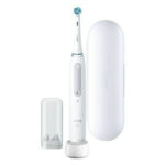 Oral-B iO Series 4 Electric Toothbrush with Pressure Sensor and Travel Case White - Image 2