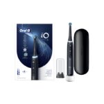 Oral-B iO Series 5 Ηλεκτρική Οδοντόβουρτσα με Αισθητήρα Πίεσης και Θήκη Ταξιδίου Black