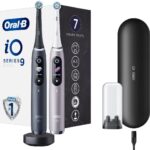 Oral-B iO Series 9 DUO Black & Rose Quartz Ηλεκτρικές Οδοντόβουρτσες, 2τεμ