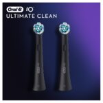 Oral-B iO Ultimate Clean Μαύρες Ανταλλακτικές Κεφαλές Ηλεκτρικής Οδοντόβουρτσας, 2 τμχ - Image 2