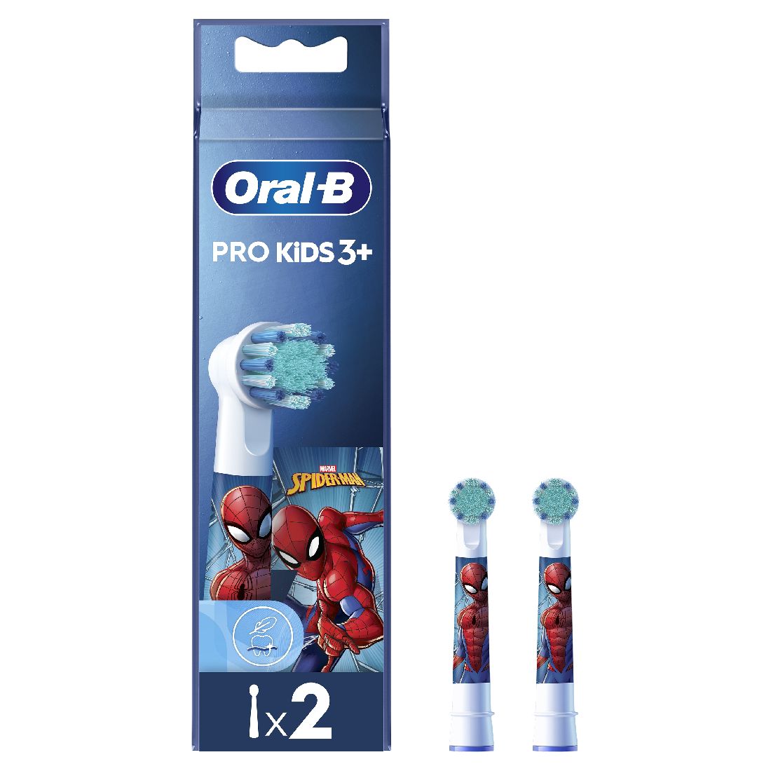 oral-b-kids-spiderman-Ανταλλακτικές-Κεφαλές-Παιδικής-Ηλεκτρικής-Οδοντόβουρτσας-2τμχ1.jpg Oral-B Kids Spiderman Ανταλλακτικές Κεφαλές Παιδικής Ηλεκτρικής Οδοντόβουρτσας, 2τμχ - Image 1