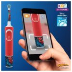Oral-B Kids Spiderman Ανταλλακτικές Κεφαλές Παιδικής Ηλεκτρικής Οδοντόβουρτσας , 4 τμχ - Image 3