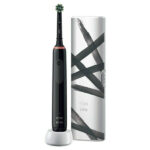 Oral-B Pro 3 3500 Design Edition Ηλεκτρική Οδοντόβουρτσα με Αισθητήρα Πίεσης και Θήκη Ταξιδίου Black - Image 2