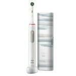Oral-B Pro 3 3500 Ηλεκτρική Οδοντόβουρτσα με Αισθητήρα Πίεσης και Θήκη Ταξιδίου White Edition - Image 2