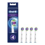 Oral-B Pro 3D Ανταλλακτικές Κεφαλές Ηλεκτρικής Οδοντόβουρτσας  Άσπρες, 4 τμχ