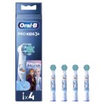 Oral-B Pro Kids Frozen Replacement heads for children's electric toothbrush, 4 pcs