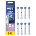 Oral-B Pro Sensitive Clean Replacement Electric Toothbrush Heads, 8 pcs