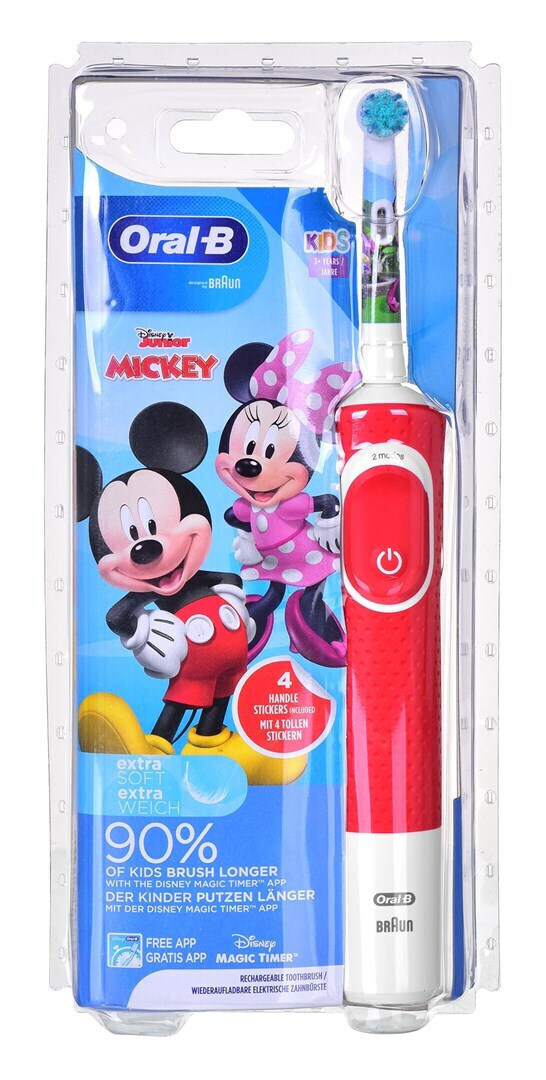 oral-b-Ηλεκτρική-Οδοντόβουρτσα-vitality-Μickey-για-3-χρονών1.jpg Oral-B Ηλεκτρική Οδοντόβουρτσα Vitality - Μickey για 3+ χρονών - Image 1