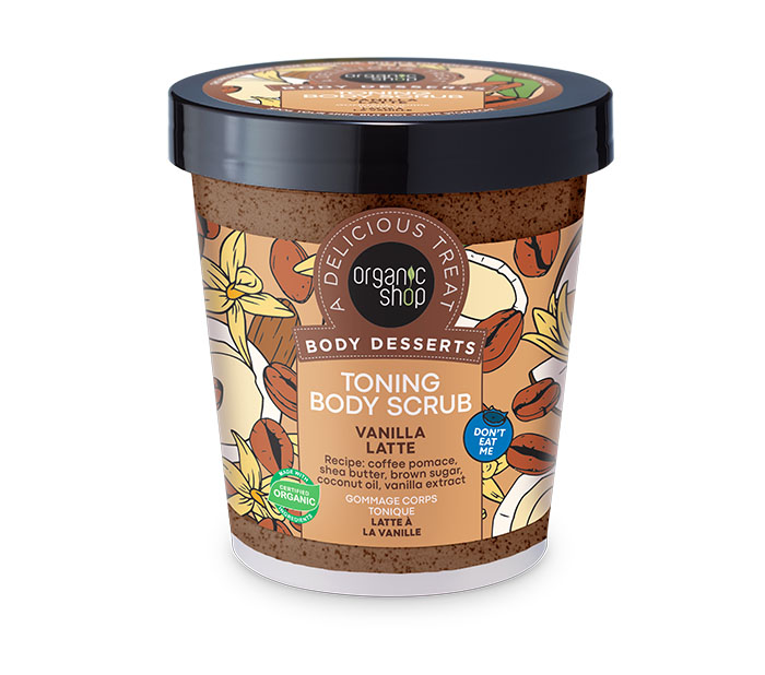 organic-shop-body-desserts-vanilla-latte-Τονωτικό-Απολεπιστικό-Σώματος-450-ml1.jpg Organic Shop Body Desserts Vanilla Latte, Τονωτικό Απολεπιστικό Σώματος, 450 ml - Image 1
