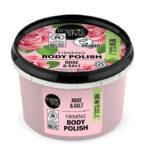 Organic Shop Scrub σώματος Συσφιξης, Τριαντάφυλλο και Αλάτι , 250ml
