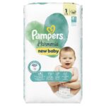 Pampers Harmonie Nappies No. 1 για 2-5kg 50τμχ