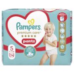 Pampers Premium Care Pants Πάνες Βρακάκι No. 5 για 11-17kg 34τμχ