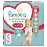 Pampers Premium Care Pants Πάνες Βρακάκι No. 6 για 13-19kg 31τμχ