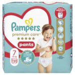 Pampers Premium Care Pants Πάνες Βρακάκι No. 7 για 15kg+ 27τμχ