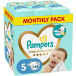 Pampers Premium Care Πάνες με Αυτοκόλλητο No. 5 για 11-16kg 148τμχ