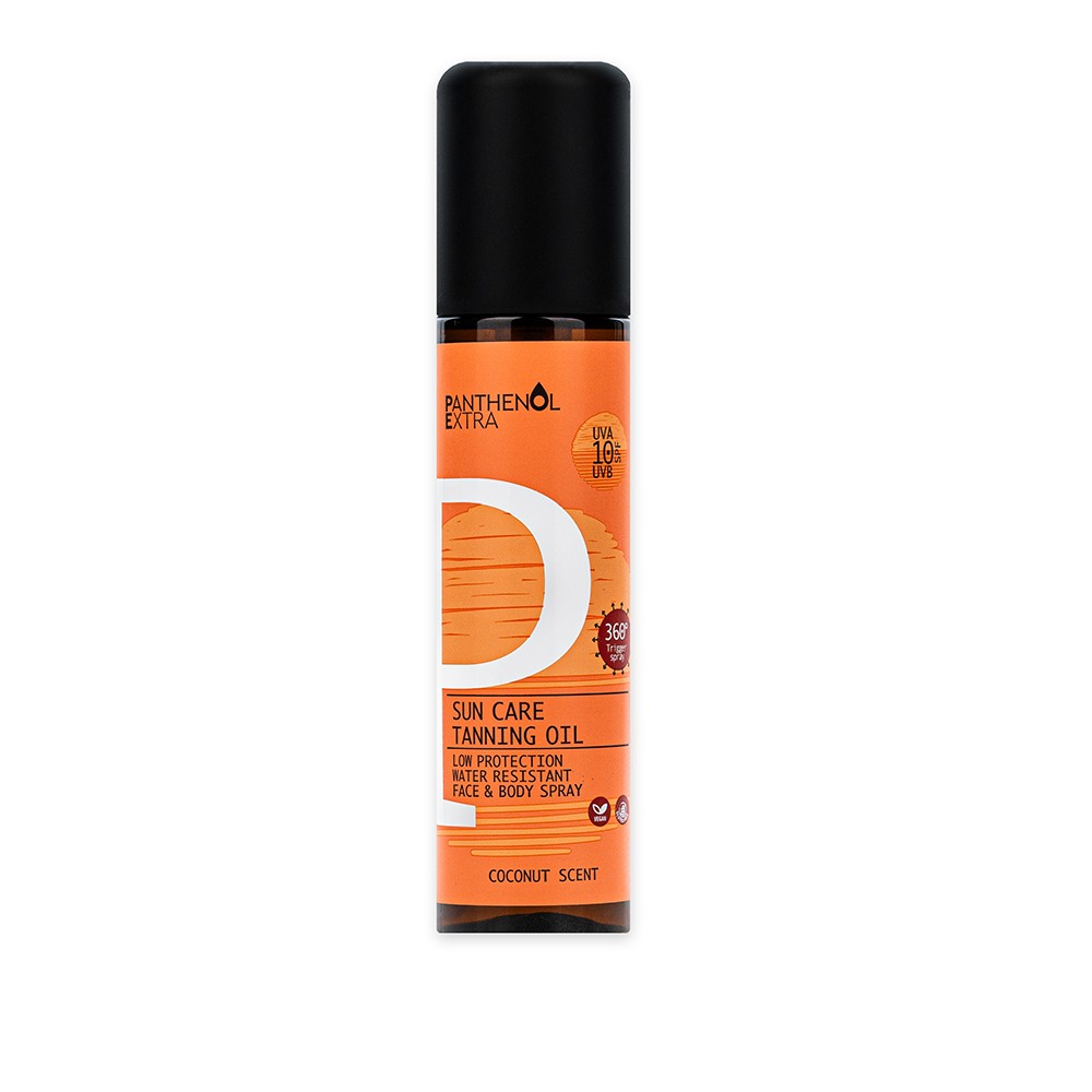 panthenol-extra-sun-care-tanning-oil-Λάδι-Μαυρίσματος-σε-Σπρέυ-mε-Άρωμα-Καρύδας-spf10-150ml1.jpg PANTHENOL EXTRA Sun Care Tanning Oil Λάδι Μαυρίσματος σε Σπρέυ Mε Άρωμα Καρύδας SPF10 150ml - Image 1