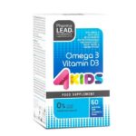 Pharmalead 4 Kids Omega 3 & Vitamin D3 με Γεύση Φράουλα 60 ζελεδάκια