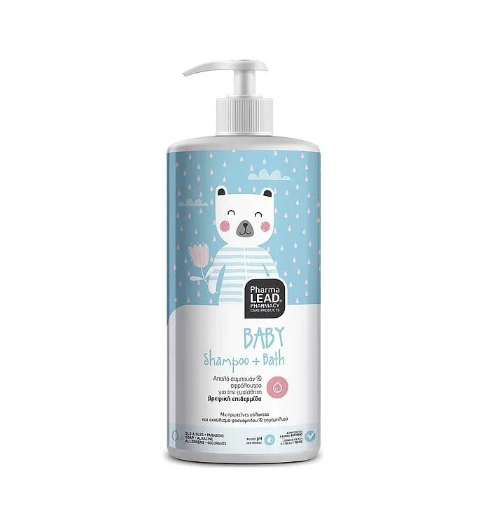 pharmalead-baby-shampoo-38-bath-Απαλό-Σαμπουάν-Αφρόλουτρο-1000ml1.jpg Pharmalead Baby Shampoo & Bath Απαλό Σαμπουάν⁄Αφρόλουτρο, 1000ml - Image 1