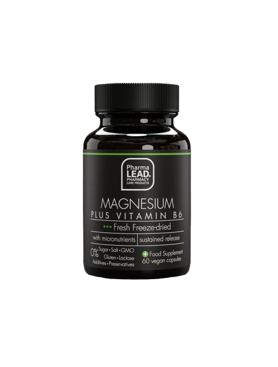 pharmalead-magnesium-plus-vitamin-b6-60-φυτικές-κάψουλες1.jpg Pharmalead Magnesium Plus Vitamin B6, 60 φυτικές κάψουλες - Image 1