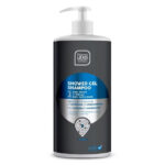 Pharmalead Men Shower Gel Shampoo 3in1 για Σώμα, Μαλλιά & Γενειάδα, 1000ml - Image 2