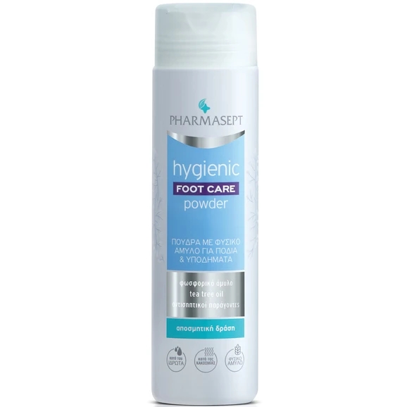 pharmasept-hygienic-foot-care-powder-Πούδρα-με-Φυσικό-Άμυλο-για-Πόδια-38-Υποδήματα-70g1.jpg Pharmasept Hygienic Foot Care Powder Πούδρα με Φυσικό Άμυλο για Πόδια & Υποδήματα, 70g - Image 1