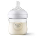 Philips⁄Avent Mπιμπερό Πλαστικό Natural Response  125ml, Θηλή 0m+ μήνες (SCY900⁄01)